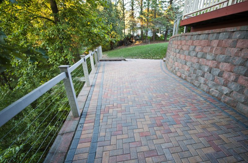 Colorful paver combinations