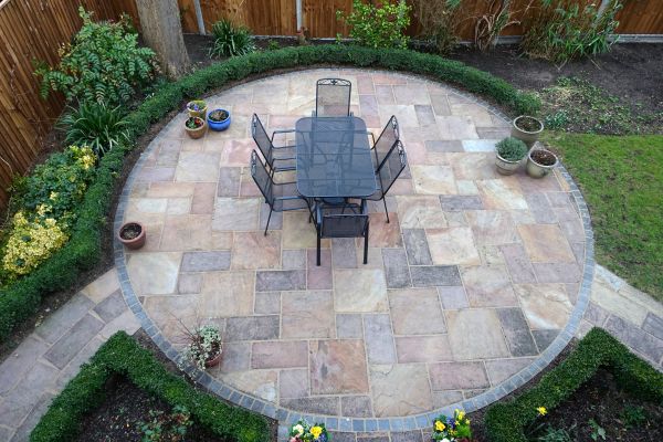 Stone Patio Installation in Farmington