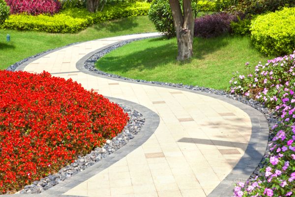 Garden Walkway Installation in Farmington