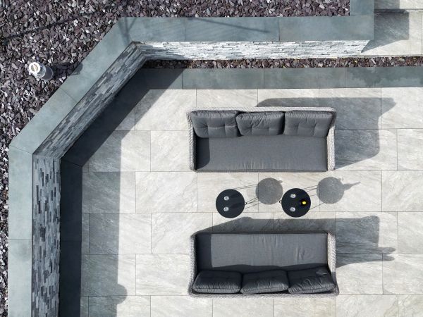 Porcelain Patio Installation in Farmington