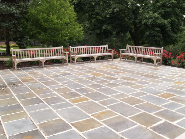 Slate Patio Installation in Farmington